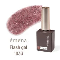 エメナ emena Flash gel 8g 【3色からご選択】 1032 1033 1034 フラッシュジェル カラージェル 秋色 コスモス キラキラ ソフトジェル グリッターラメ ソークオフ ネイルアート ジェルネイル レッド セルフネイル ネイルサロン ネイリスト 新品 送料無料