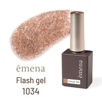 エメナ emena Flash gel 8g 【3色からご選択】 1032 1033 1034 フラッシュジェル カラージェル 秋色 コスモス キラキラ ソフトジェル グリッターラメ ソークオフ ネイルアート ジェルネイル レッド セルフネイル ネイルサロン ネイリスト 新品 送料無料