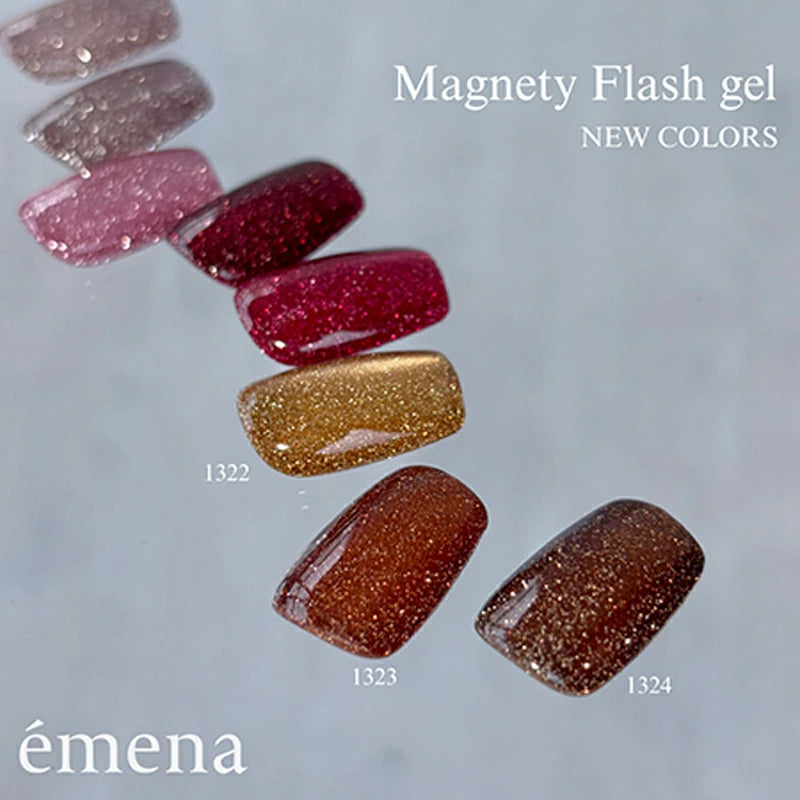エメナ emena Magnety Flash gel 8g 【3色からご選択】1322 1323 1324 マグネティフラッシュジェル