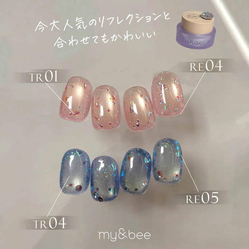 マイビー my&bee とろとろフラッシュマグ 8ml 【12種からご選択】 TR-001G-TR-012G