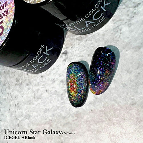 ICE GEL A BLACK ユニコーンスターギャラクシージェル 3g