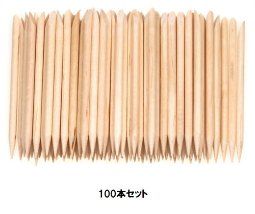 ネイルケア ウッドスティック 100本セット ネイル