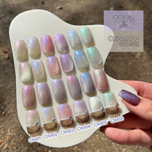 TOY's × INITY オリオンマグコレクション 7ml T-OM01 から T-OM06 ユニコーンネイル