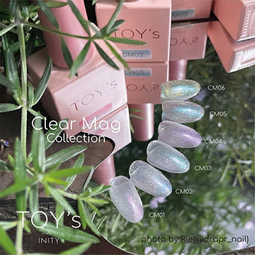 TOY's × INITY クリアマグコレクション 7ml マグネットネイル
