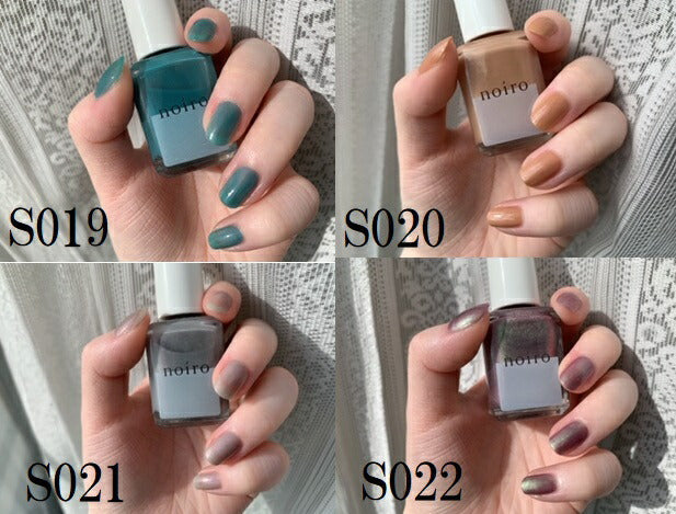 noiro 新色 ネイルカラー S019 S020 S021 S022 11ml スタンダードライン 速乾 ネイルポリッシュ