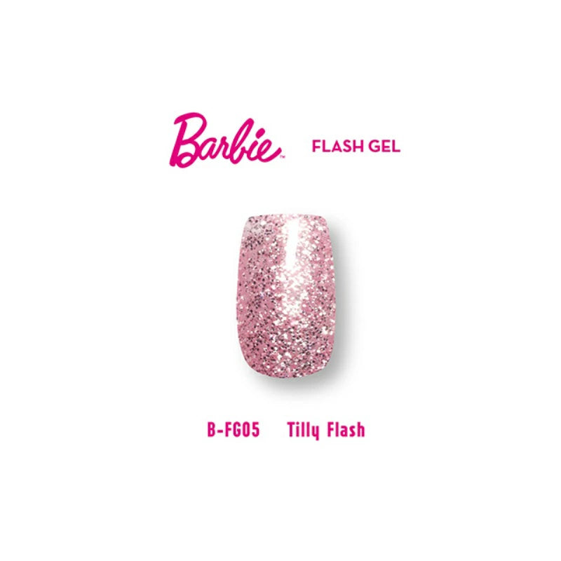 バービー Barbie フラッシュジェル 【6色からご選択】 FG01-FG06 ソフトジェル ソークオフ ジェルネイル ネイルカラー