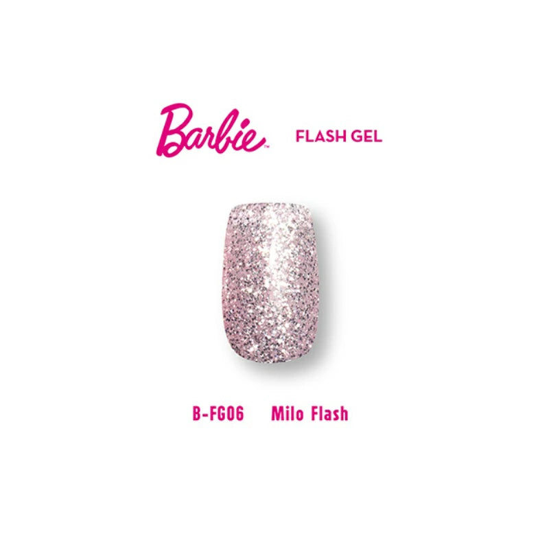 バービー Barbie フラッシュジェル 【6色からご選択】 FG01-FG06 ソフトジェル ソークオフ ジェルネイル ネイルカラー