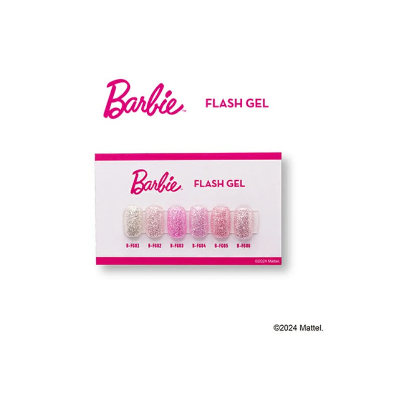 バービー Barbie フラッシュジェル 【6色からご選択】 FG01-FG06 ソフトジェル ソークオフ ジェルネイル ネイルカラー