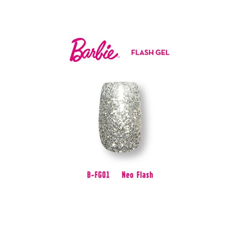 バービー Barbie フラッシュジェル 【6色からご選択】 FG01-FG06 ソフトジェル ソークオフ ジェルネイル ネイルカラー