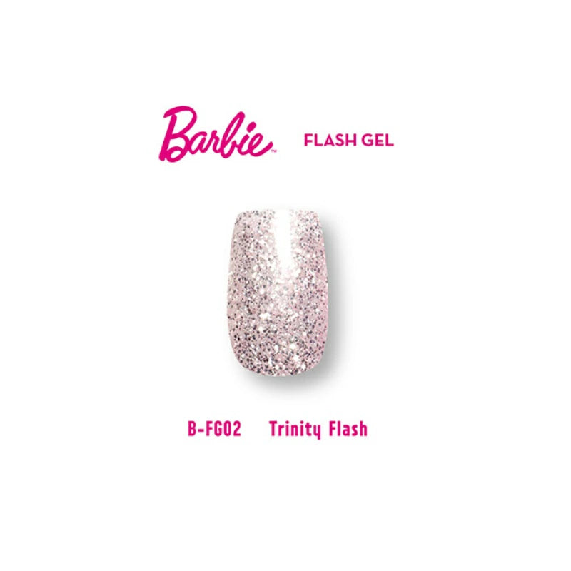バービー Barbie フラッシュジェル 【6色からご選択】 FG01-FG06 ソフトジェル ソークオフ ジェルネイル ネイルカラー