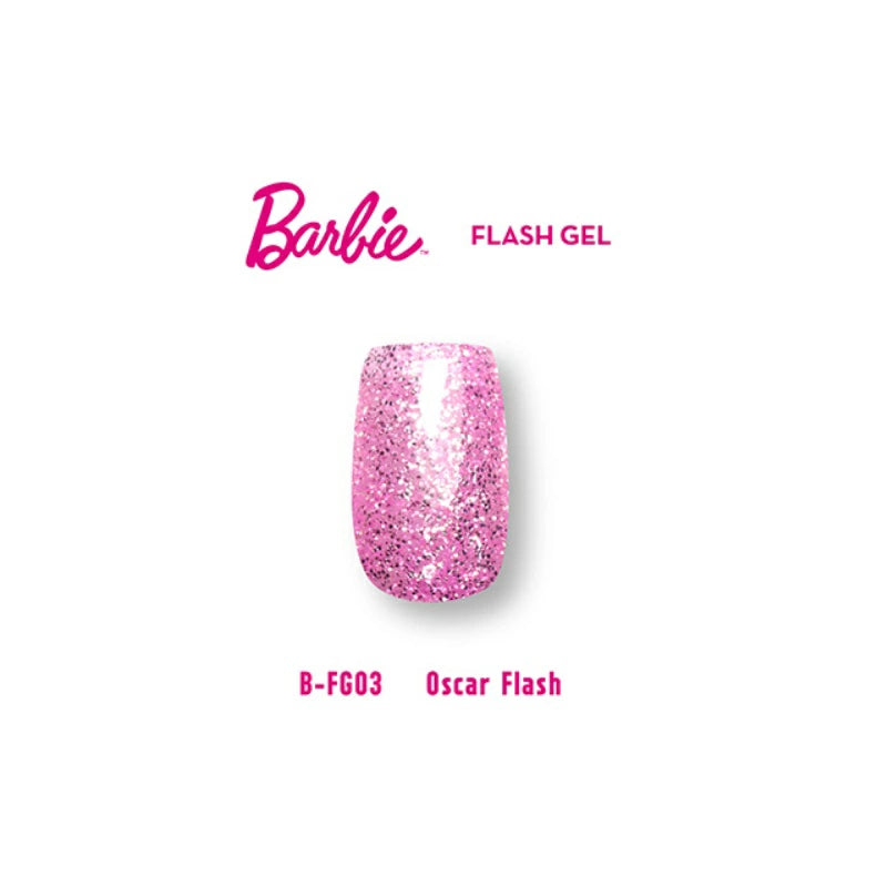 バービー Barbie フラッシュジェル 【6色からご選択】 FG01-FG06 ソフトジェル ソークオフ ジェルネイル ネイルカラー