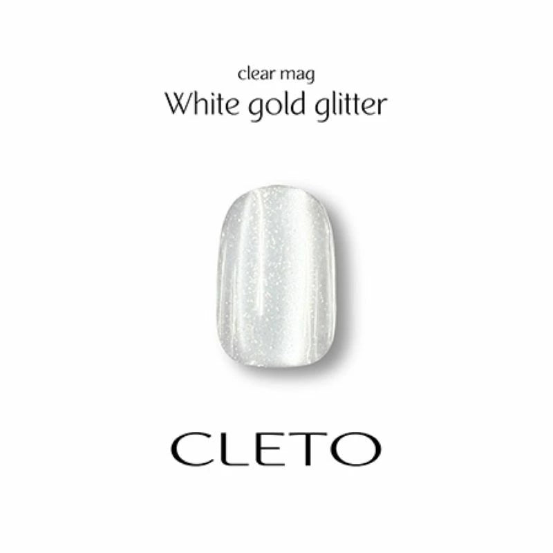 クレト CLETO クリアマグ 7g 【6色からご選択】 ジェルネイル マグジェル マグネットネイル 磁石 オーロラ パール グリッター フラッシュネイル 微粒子マグ 透明感 ラメ ソフトジェル ソークオフ シルバー ゴールド ネイリスト セルフネイル 新品 送料無料