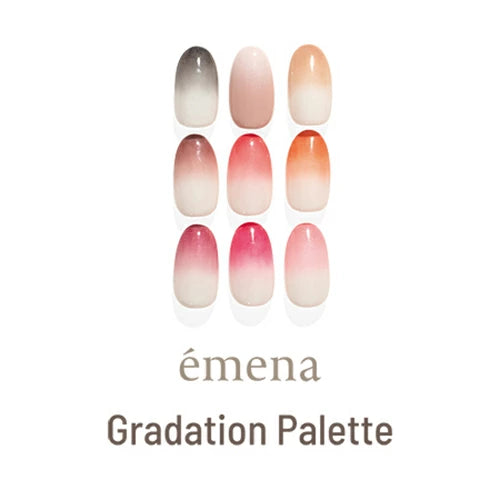 エメナ emena Gladation palette 9色入り グラデーションパレット