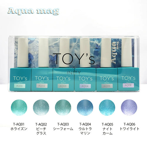 TOY's × INITY アクアマグ 7ml 【6色からご選択】 マグネットネイル