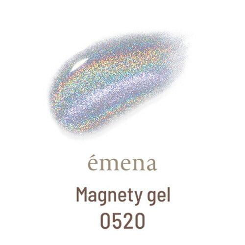 エメナ emena Magnety gel 8g 【13種からご選択】 0513-0525 マグネティジェルシリーズ マグネットジェル マグネットネイル 幻想的 奥行き グリッター ラメ カラージェル ジェルネイル ソフトジェル ソークオフ ネイルアート デザイン セルフネイル ネイリスト 新品 送料無料