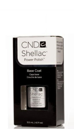 CND シェラック パワーポリッシュ シーエヌディー SHELLAC UVベースコート 7.3ml Power polish basecoat ベースコート ネイル セルフネイル UV専用 サンディング不要 / ネイルグッズ 新品 送料無料