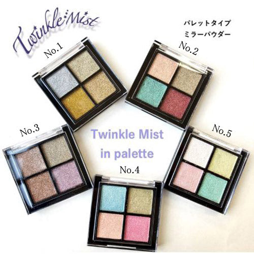 NFS Twinkle Mist-in palet ミラーパウダー 2g パレットタイプ チップ2本付き ミラーネイル