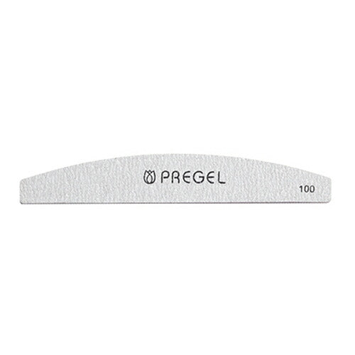 PREGEL ファイルハーフムーン 両面 100G 150G 180G 1本 ネイルファイル