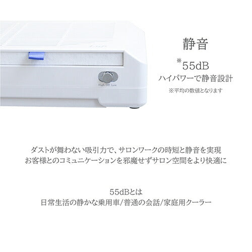 シャレドワ SHAREYDVA 次世代 集塵機 ワイヤレスダストコレクター Luft ルフト 交換フィルター2枚 プレフィルター115枚 (通常付属より100枚増量) 安心1年保証付 ネイル 小型 コンパクト 軽量 フィルター 強力吸収 卓上 オフ ダスト ネイルマシン サロンワーク 新品 送料無料